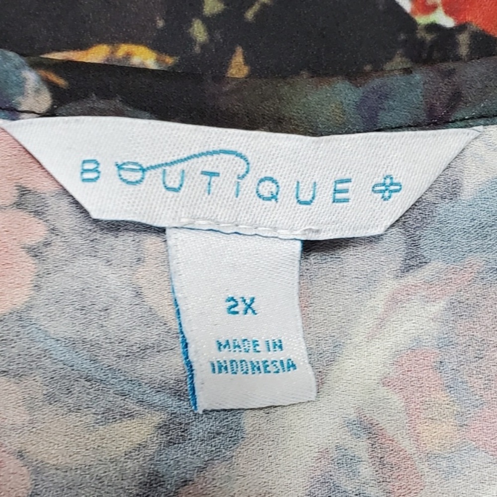 *Copy* Boutique Floral Bell Sleeve Peasant Blouse - Picture 8 of 10